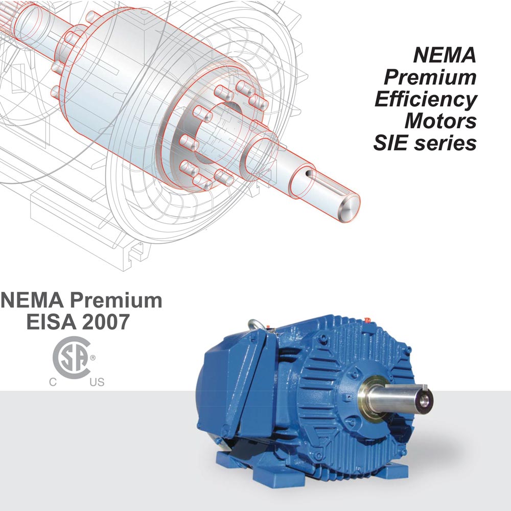 NEMA Premium Efficiency Motors SIE series