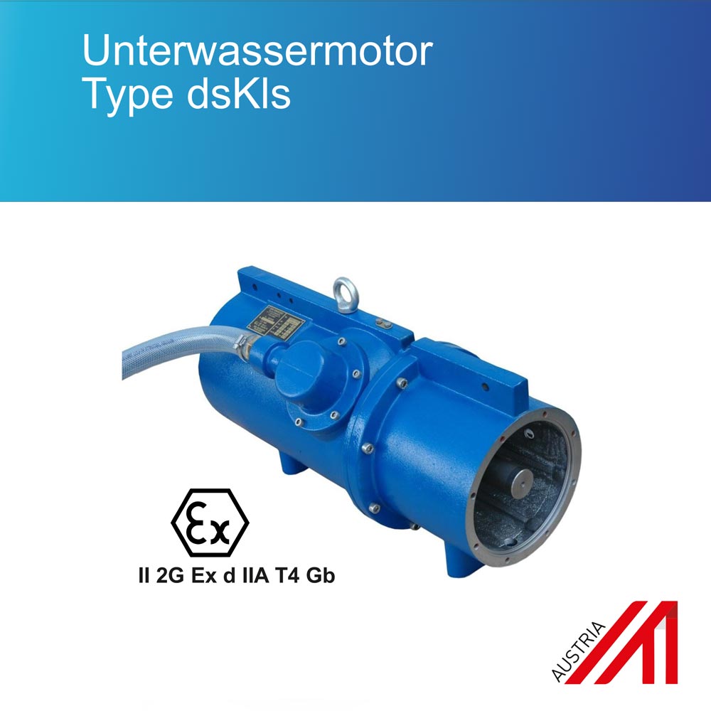 Unterwassermotor Type dsKls